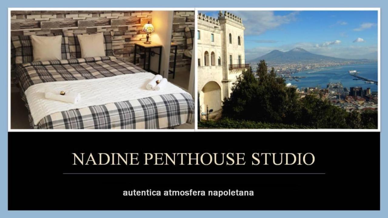 Apartamento Nadine Penthouse Studio Nápoles Exterior foto